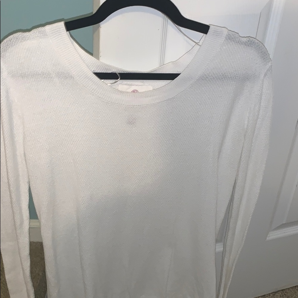 White Perfect Pullover